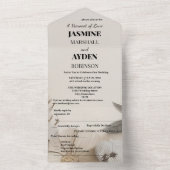 Elegant Custom Wedding Einladungen (Innen)