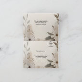 Elegant Custom Wedding Einladungen (Innenseite)