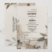 Elegant Custom Wedding Einladungen (Vorne/Hinten)