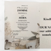 Elegant Custom Wedding Einladungen (Innen Erste Seite)