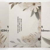 Elegant Custom Wedding Einladungen (Innenseite Mitte)