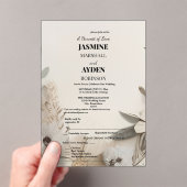 Elegant Custom Wedding Einladungen (Insitu (Handheld))