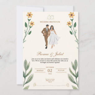 Elegant Custom Wedding Einladungen