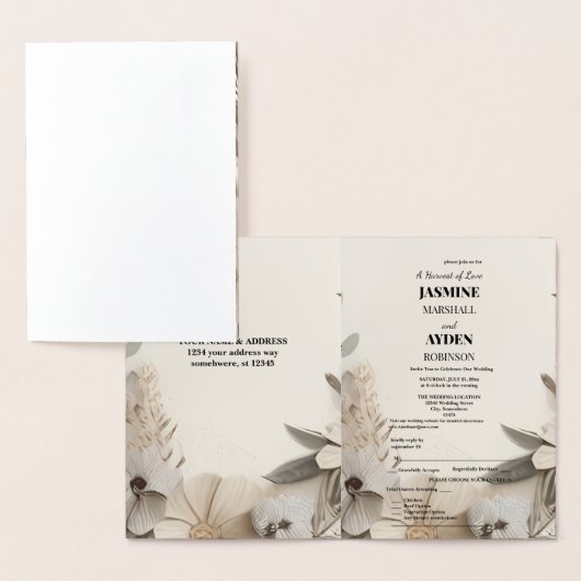 Elegant Custom Wedding Einladungen (Anzeige)