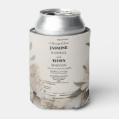Elegant Custom Wedding Einladungen Dosenkühler (Kanne Vorderseite)