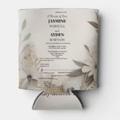 Elegant Custom Wedding Einladungen Dosenkühler (Vorderseite)