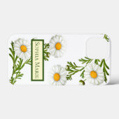 Elegant Cut Daisies Case-Mate iPhone Hülle (Rückseite (Horizontal))