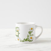 Elegant Cut Daisies Espressotasse (Rechts)