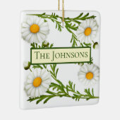 Elegant Cut Daisies Keramikornament (Rechts)