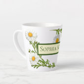 Elegant Cut Daisies Milchtasse (Linke Ecke)