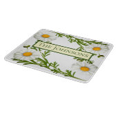 Elegant Cut Daisies Schneidebrett (Ecke)