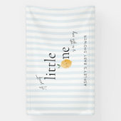 Elegant Cute Lemon Citrus Baby Shower Banner (Vertikal)
