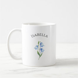 Elegant Cute Sophisticated Named Romantic Floral Kaffeetasse