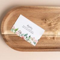 Elegant Dainty Autumn Floral Wedding Gift Registry