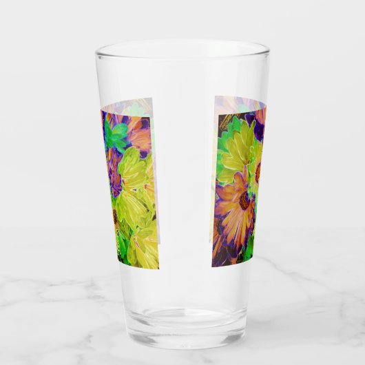 Elegant Daisies #99 Glas (Rechts)