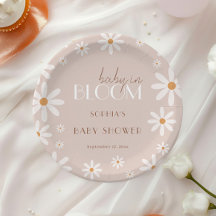 Elegant Daisy Baby Girl Baby Shower