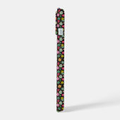 Elegant Daisy Blume Pattern iPhone 15 Hülle (Linke Seite)