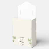 Elegant Daisy Favor Box Geschenkschachtel (Geöffnet)