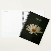 Elegant Daisy Floral Foto Personalisiert Planer (Anzeige)