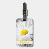 Elegant Daisy Gepäckanhänger (Vorderseite vertikal)