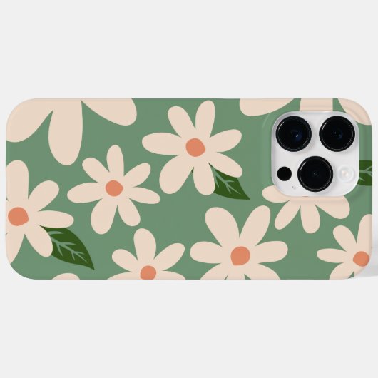 Elegant Daisy iPhone 14 Pro Max Case (Rückseite (Horizontal))