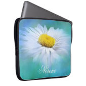 Elegant Daisy Laptopschutzhülle (Vorne Rechts)