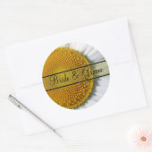 Elegant Daisy Wedding Stickers (Umschlag)