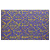 Elegant Damask Fabric Navy Blue Stoff (Fat Quarter (45,7 x 55,9 cm))