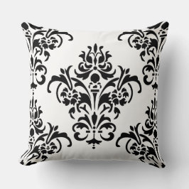 Elegant Damask Jumbo Throw Pillow Kissen