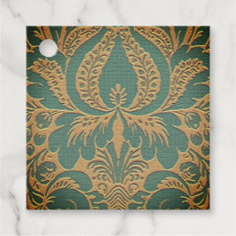 Elegant Damask Muttertag Geschenkanhänger