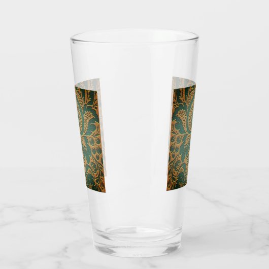 Elegant Damask Muttertag Glas (Links)