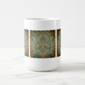 Elegant Damask Muttertag Kaffeetasse (Mittel)