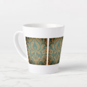 Elegant Damask Muttertag Milchtasse (Linke Ecke)