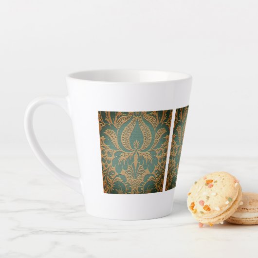 Elegant Damask Muttertag Milchtasse (Beispiel)