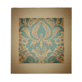 Elegant Damask Muttertag Notizblock