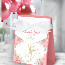 Elegant Dancer | Ballet Floral Custom Vielen Dank Geschenkschachtel