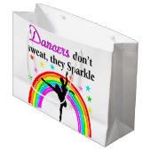 ELEGANT DANCER GROßE GESCHENKTÜTE (Vorderseite Schrägansicht)