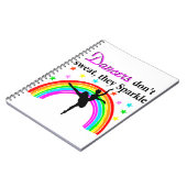 ELEGANT DANCER NOTIZBLOCK (Linke Seite)