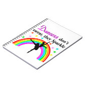 ELEGANT DANCER NOTIZBLOCK (Linke Seite)