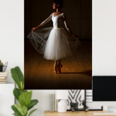 Elegant Dancer Poster (Heimbüro)