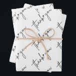 Elegant danke, dass Sie Papier verpacken<br><div class="desc">Dank unserer eleganten "Dankeschön"-Packpapier mit raffinierter Eleganz. Diese Premium-Verpackung mit raffinierter Typografie und zeitlosem Design fügt jedem Geschenk eine luxuriöse Touch hinzu - sei es für Hochzeiten, Brautpartys, Lehrer oder Firmenbewertungen. Auf hochwertigem Papier gedruckt, mit lebendigen, verblassten Tinten, ist es die perfekte Mischung aus Stil und Stimmung. Machen Sie Ihre...</div>