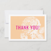 ELEGANT DANKE IHNEN Moderne Rose florbeige pink (Vorderseite)