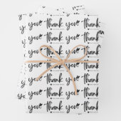 Elegant danke Ihnen Wrapping PapeFlat Sheet Set vo Geschenkpapier Set (Beispiel)