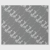 Elegant danke Packpapier-Muster Geschenkpapier (Flach)