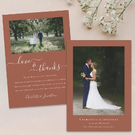 Elegant Danke Wedding 2 Foto Terracotta