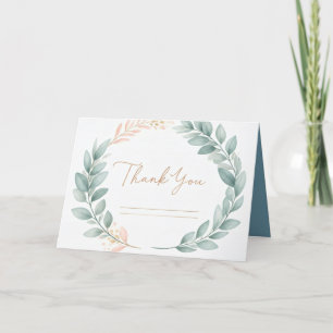 Elegant Dankeschön Card Dankeskarte