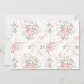 Elegant Dankeschön Karten für herzliche Wertschätz (Rückseite)