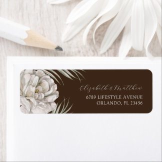 Elegant Dark Blue & Floral Wedding