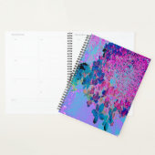 Elegant Dark Blue und Magenta Limelight Hydrangea Planer (Anzeige)