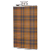 Elegant Dark Brown Vaters Flachmann (Links)